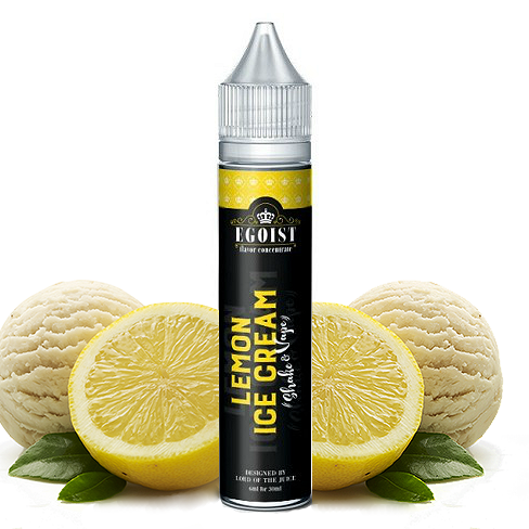 MIX & SHAKE - EGOIST SHAKE'N'VAPE 6/30ML - LEMON ICE CREAM * TPD *