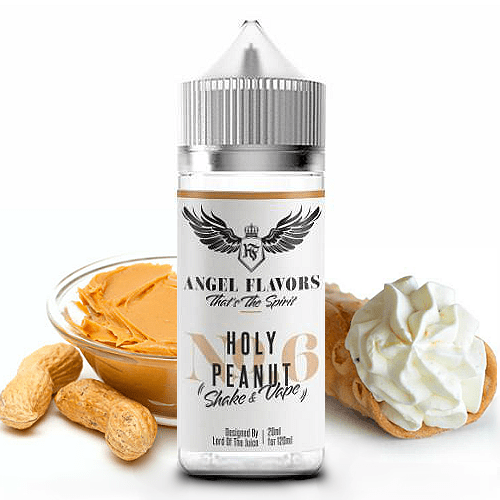 MIX & SHAKE - EGOIST/ANGEL SHAKE'N'VAPE 20/120ML - HOLY PEANUT * TPD *