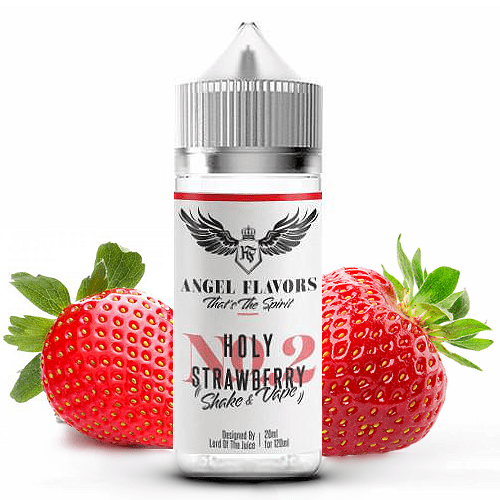 MIX & SHAKE - EGOIST/ANGEL SHAKE'N'VAPE 20/120ML - HOLY STRAWBERRY * TPD *