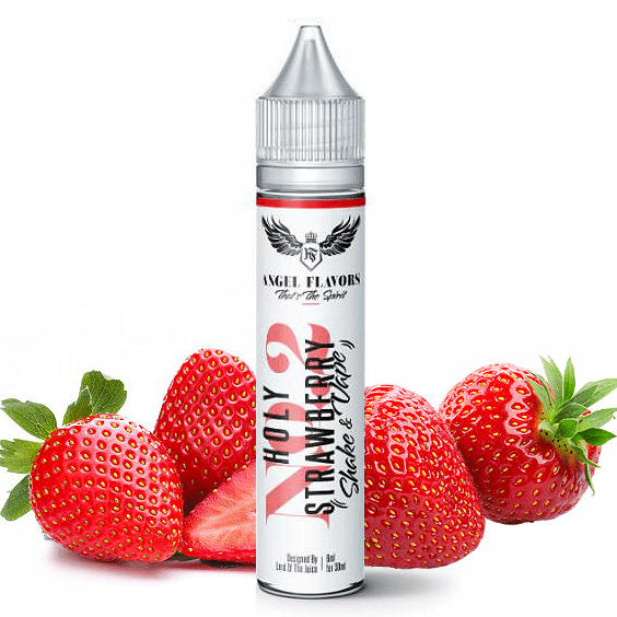 MIX & SHAKE - EGOIST/ANGEL SHAKE'N'VAPE 6/30ML - HOLY STRAWBERRY * TPD *