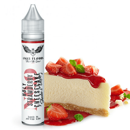 MIX & SHAKE - EGOIST/ANGEL SHAKE'N'VAPE 6/30ML - HOLY STRAWBERRY CHEESECAKE * TPD *