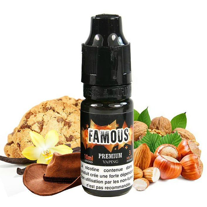 ELIQUID - 10ML TPD - FAMOUS 0mg *TPD *