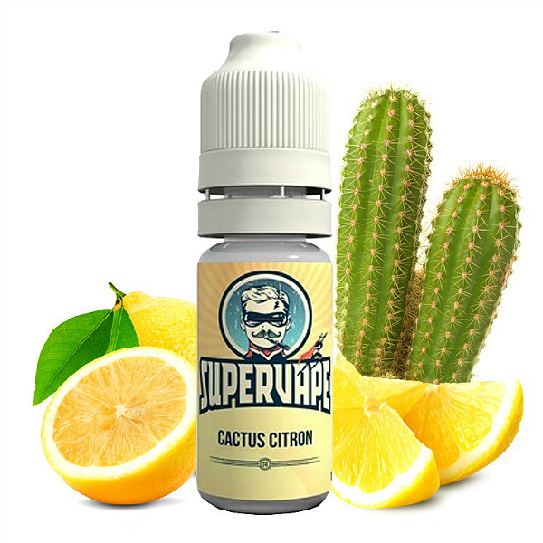 D.I.Y. - ΑΡΩΜΑ - SUPERVAPE - LEMON CACTUS (CACTUS CITRON)(ΦΡΑΓΚΟΣΥΚΟ/ΛΕΜΟΝΙ) 10ML