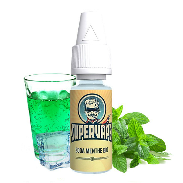 D.I.Y. - ΑΡΩΜΑ - SUPERVAPE - SODA BIO (SODA MENTHE BIO)(ΣΟΔΑ ΒΙΟΛΟΓΙΚΗΣ ΜΕΝΤΑΣ) 10ML