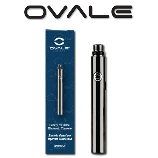 ΜΠΑΤΑΡΙΑ - OVALE OSTEEL 650mA ( BLACK )