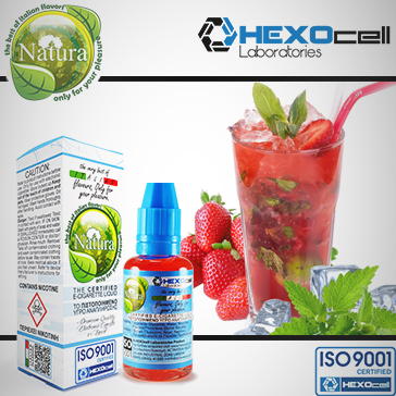 30ml MOJITO STRAWBERRY 0mg Υγρό Αναπλήρωσης ( Χωρίς Νικοτίνη ) - Natura Υγρά Αναπλήρωσης από την HEXOcell