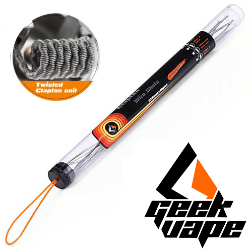 ΑΤΜΟΠΟΙΗΤΗΣ - 10x ΣΥΡΜΑ GEEKVAPE TWISTED CLAPTON WIRE SHOTS KA1 125MM ( 2x26GA + 32GA )