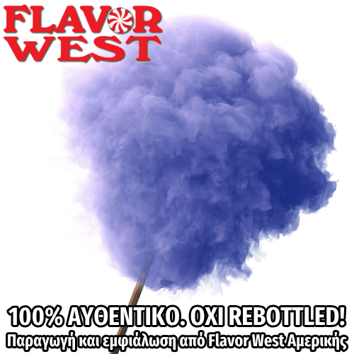 D.I.Y. - ΑΡΩΜΑ - 118ML - FLAVOR WEST - BLUEBERRY COTTON CANDY - 118ML