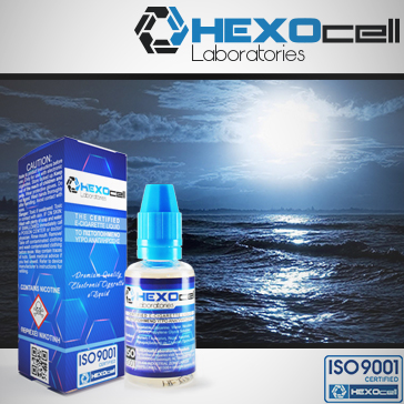 30ml DEEP BLUE 18mg Υγρό Αναπλήρωσης ( Με Νικοτίνη, Ισχυρό) - eLiquid by HEXOcell