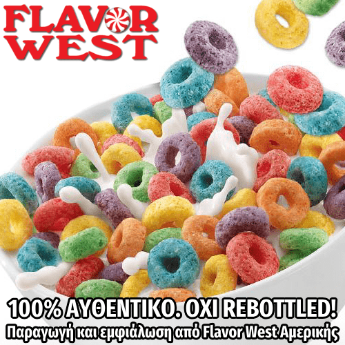 D.I.Y. - ΑΡΩΜΑ - 118ML - FLAVOR WEST - FRUIT RINGS - 118ML