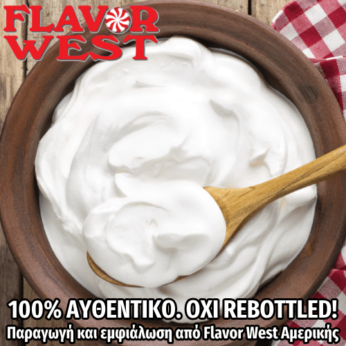 D.I.Y. - ΑΡΩΜΑ - 118ML - FLAVOR WEST - GREEK YOGURT - 118ML