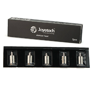 ΑΤΜΟΠΟΙΗΤΉΣ - 5x JOYETECH eGo-C Κεφαλές Ατμοποιητή ( συμβατές με όλα τα ηλεκτρονικά τσιγάρα που χρησιμοποιούν eGo-C Κεφαλές / eGo-C, Eroll, κτλ )