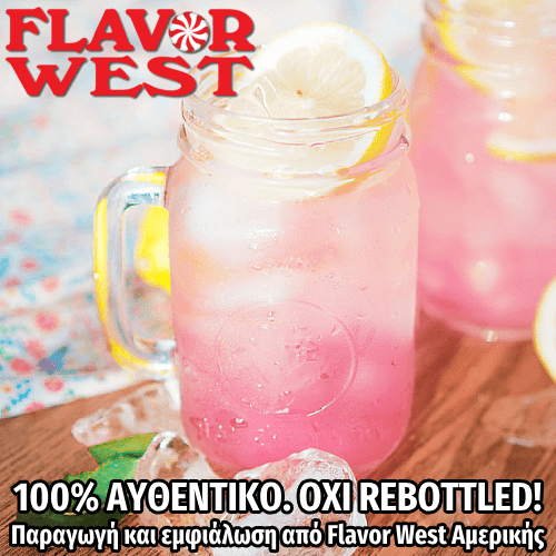 D.I.Y. - ΑΡΩΜΑ - 118ML - FLAVOR WEST - PINK LEMONADE - 118ML