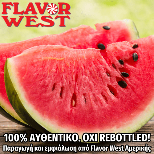 D.I.Y. - ΑΡΩΜΑ - 118ML - FLAVOR WEST - WATERMELON - 118ML