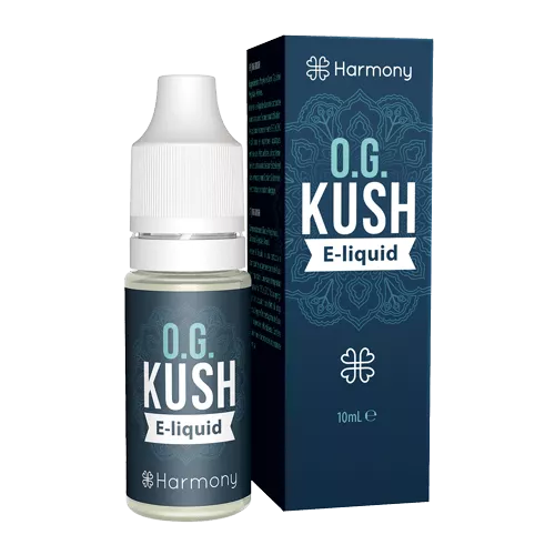 CBD - VAPE LIQUID - ΕΛΑΙΟ ΜΕ ΤΕΡΠΕΝΙΑ - HARMONY - OG KUSH (ΩΚΕΑΝΙΚΟ ΚΟΥΣ) - 10ML 30mg