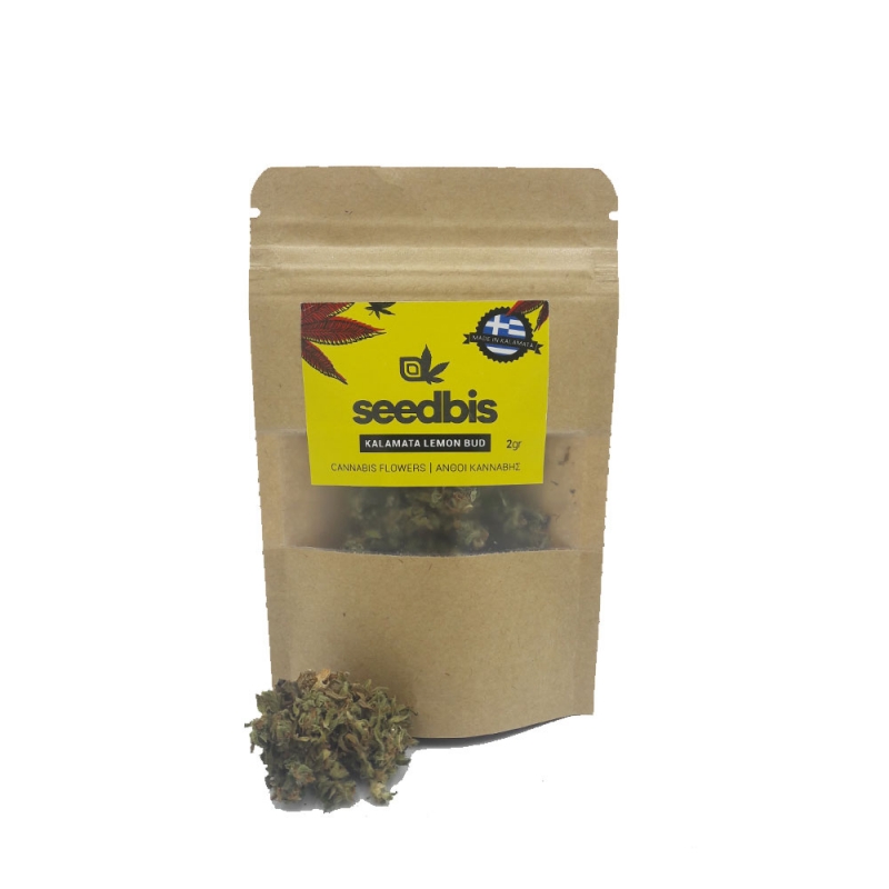 CBD - ΑΝΘΟΣ - SEEDBIS - KALAMATA LEMON BUD (ΠΙΚΑΝΤΙΚΟ/ΛΕΜΟΝΙ) - 1γρ, 14% CBD