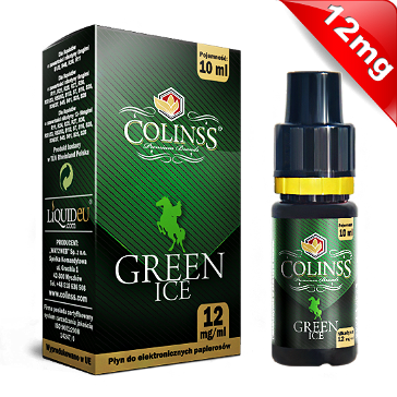 10ml GREEN ICE 12mg eLiquid (Νικοτινούχο, Μεσαίο) - eLiquid by Colins's