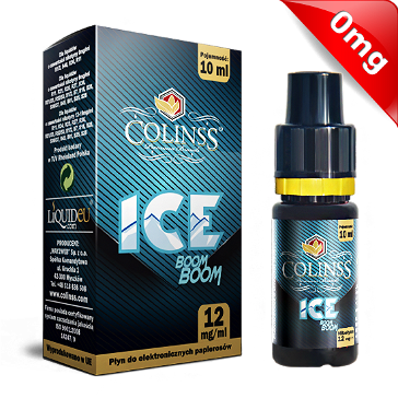 10ml ICE BOOM BOOM 0mg eLiquid (Χωρίς Νικοτίνη) - eLiquid by Colins's