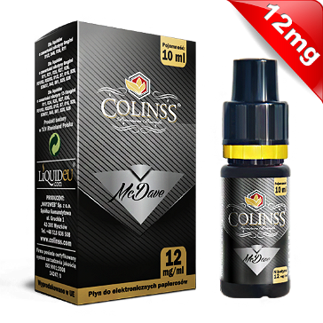 10ml MCDAVE 12mg eLiquid (Νικοτινούχο, Μεσαίο) - eLiquid by Colins's