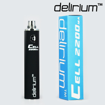 ΜΠΑΤΑΡΙΑ - DELIRIUM CELL 2200mA eGo/eVod Υψηλής ποιότητας ( ΜΑΥΡΗ )