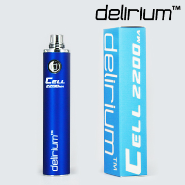 ΜΠΑΤΑΡΙΑ - DELIRIUM CELL 2200mA eGo/eVod Υψηλής ποιότητας ( ΜΠΛΕ )