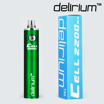 ΜΠΑΤΑΡΙΑ - DELIRIUM CELL 2200mA eGo/eVod Υψηλής ποιότητας.  ( ΠΡΑΣΙΝΗ )