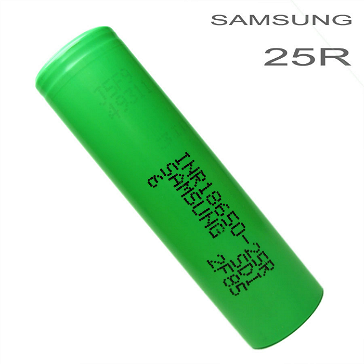 ΜΠΑΤΑΡΙΑ - 18650 SAMSUNG 25R 2500mA ( GREEN )