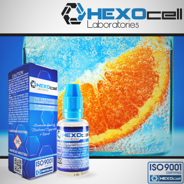 30ml FROZEN ORANGE 9mg eLiquid (With Nicotine, Medium) - eLiquid by HEXOcell