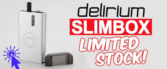 delirium, ηλεκτρονικά τσιγάρα, swiss slimbox, stop smoking, Ατμοποιητές, joytech, μπαταρίες, αξεσουάρ, electronic cigarette, quit smoking, slim box